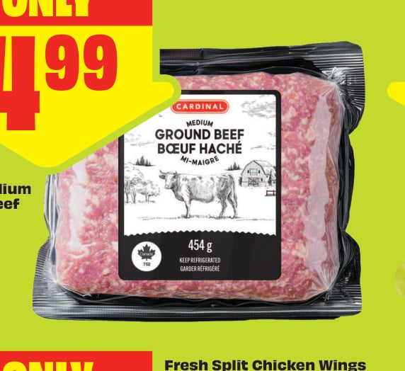 Fresh Medium Ground Beef