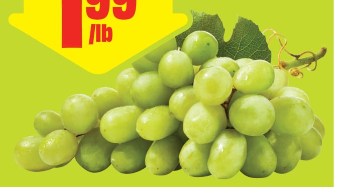 Green Seedless Grapes