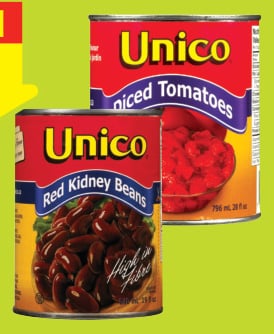 Unico Beans or Tomatoes