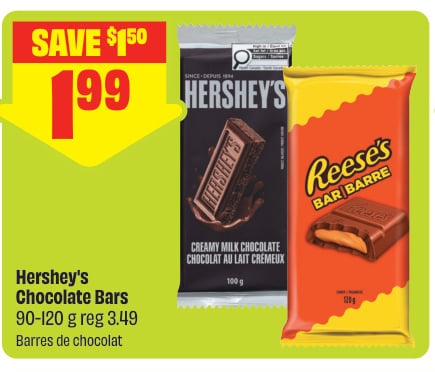 Hershey's Chocolate Bars