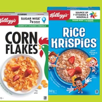 Kellogg's Cereal Selected Varieties