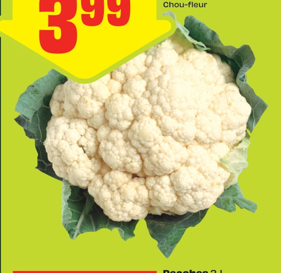 Cauliflower Product of Ontario