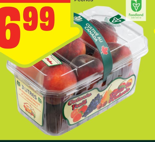 Peaches Product of Ontario