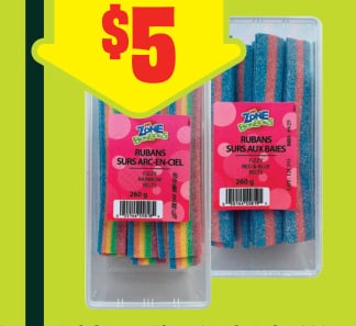 Rainbow or Fizzy Candy Belts