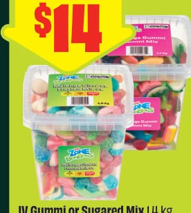 JV Gummi or Sugared Mix