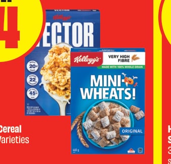 Kellogg's Premium Cereal Selected Varieties