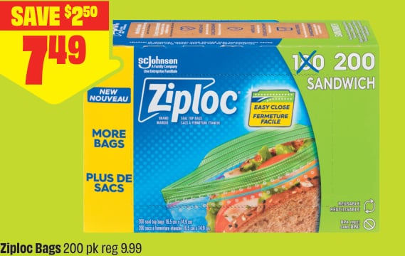Ziploc Bags