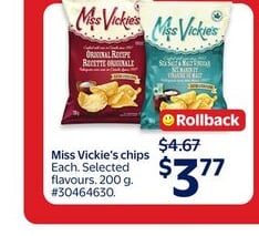 Miss Vickie's chips