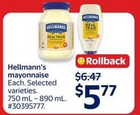 Hellmann's mayonnaise