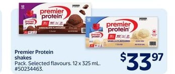 Premier Protein shakes
