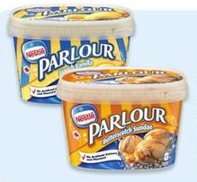Nestlé Parlour frozen dessert tubs