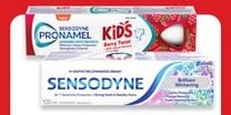 Sensodyne or Pronamel toothpaste