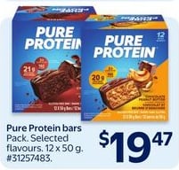 Pure Protein bars