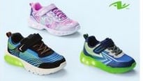 Athletic Works kids' or toddlers' light-up athletic shoes