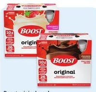 Boost original meal replacement drink