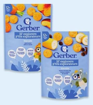 Gerber Lil' Explorers biscuits