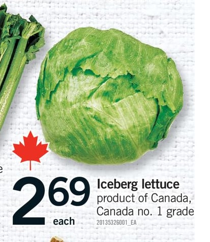 ICEBERG LETTUCE