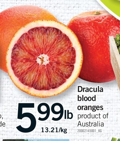 DRACULA BLOOD ORANGES