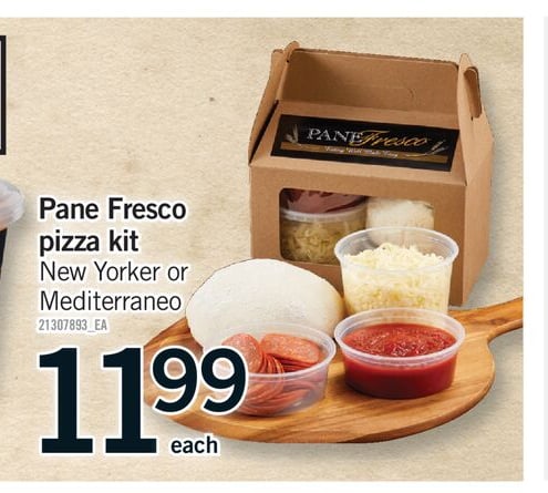 PANE FRESCO PIZZA KIT