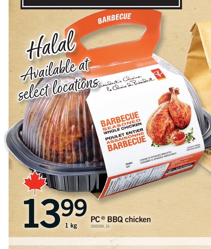PC® BBQ CHICKEN, 1 kg