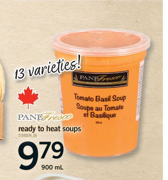 READY TO HEAT SOUPS, 900 ML