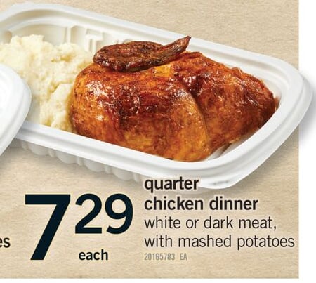 QUARTER CHICKEN DINNER