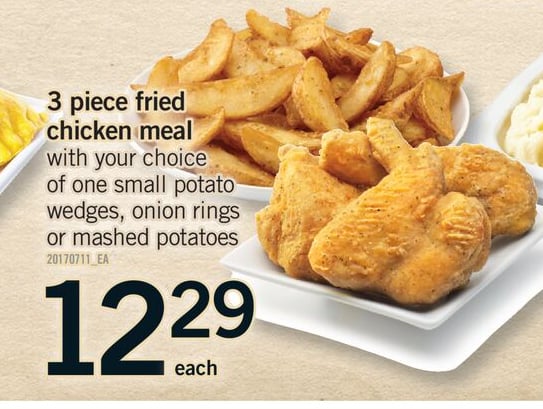 3 PIECE FRIED CHICKEN MEAL