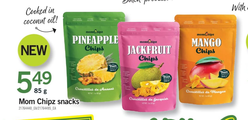 MOM CHIPZ SNACKS, 85 G