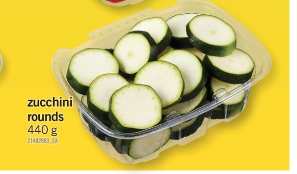ZUCCHINI ROUNDS, 440 G