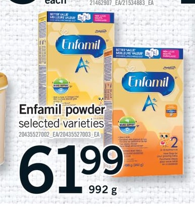 ENFAMIL POWDER, 992 g
