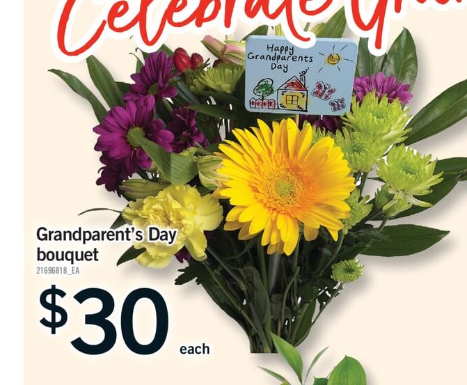 GRANDPARENT'S DAY BOUQUET