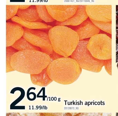 TURKISH APRICOTS