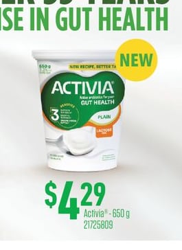 ACTIVIA®, 650 G