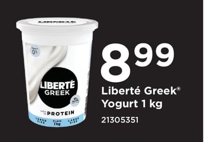 LIBERTÉ GREEK® YOGURT, 1 kg