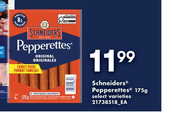 SCHNEIDERS® PEPPERETTES®, 175g