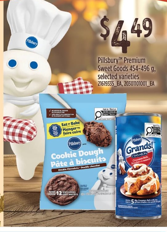 PILLSBURY™ PREMIUM SWEET GOODS, 454-496 G