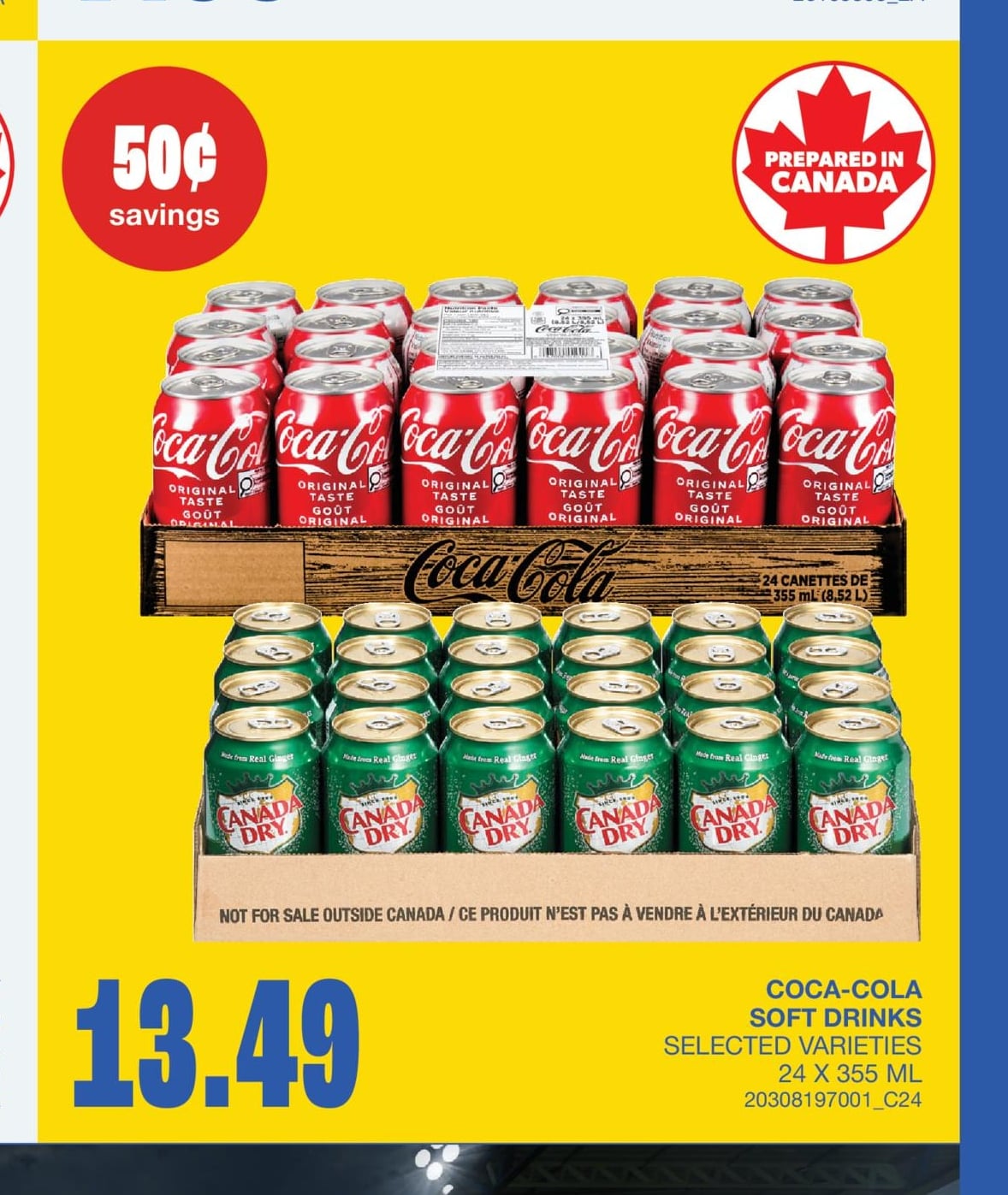 SOFT DRINKS, 24 X 355 ML