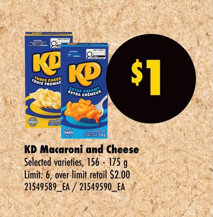 MACARONI AND CHEESE, 156 - 175 g