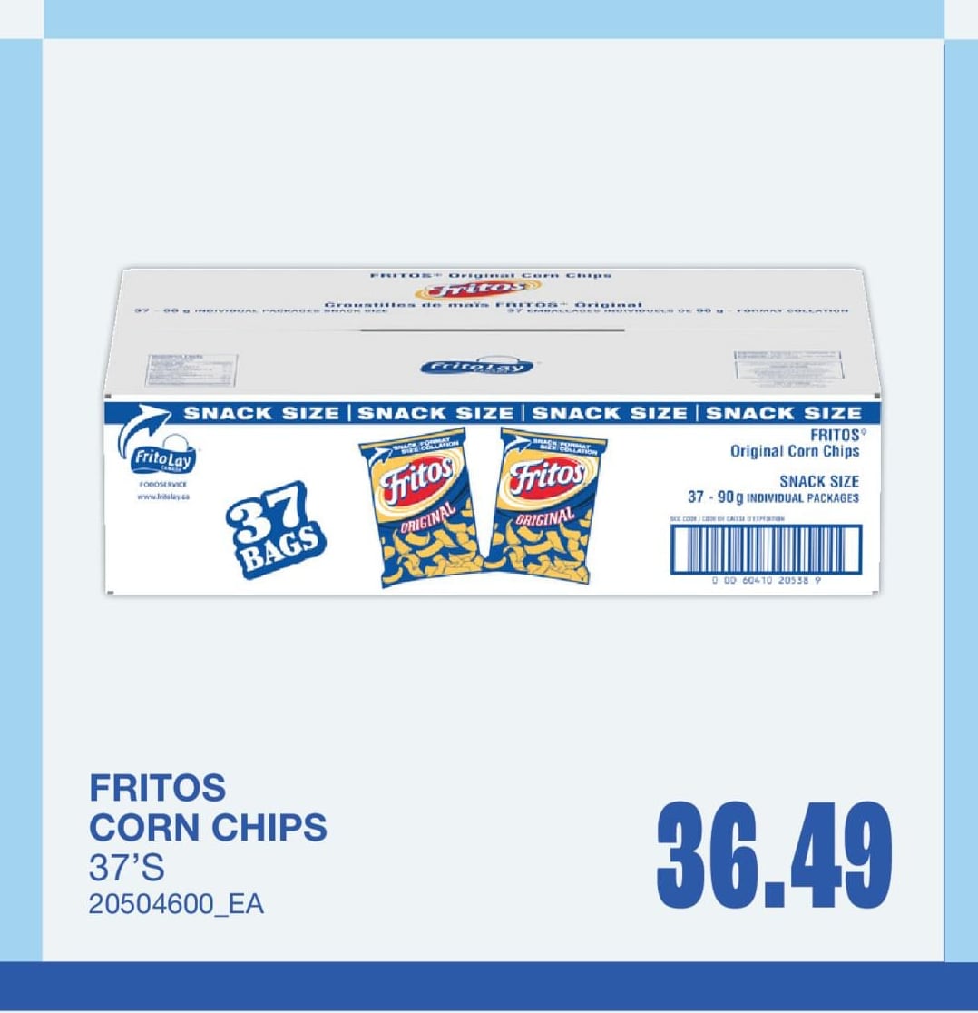 CORN CHIPS, 37'S