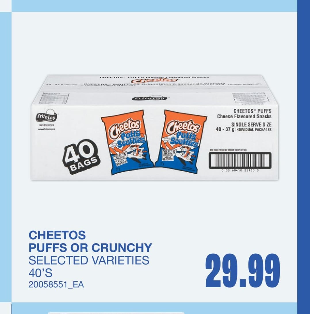 PUFFS OR CRUNCHY, 40'S