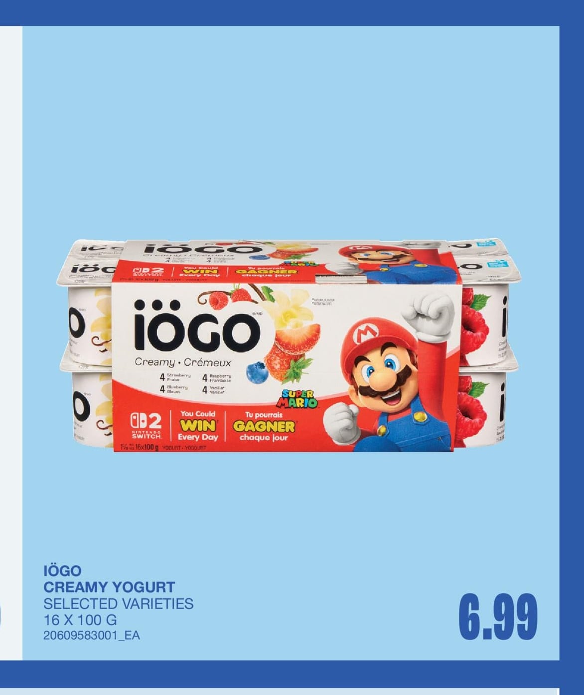 CREAMY YOGURT, 16 X 100 G