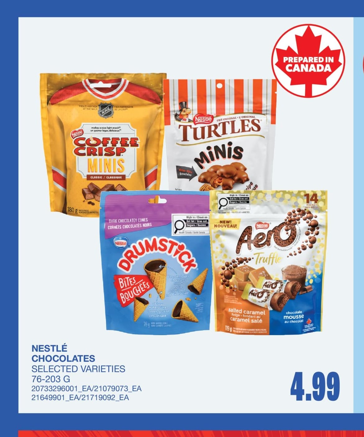 NESTLÉ CHOCOLATES, 76-203 G