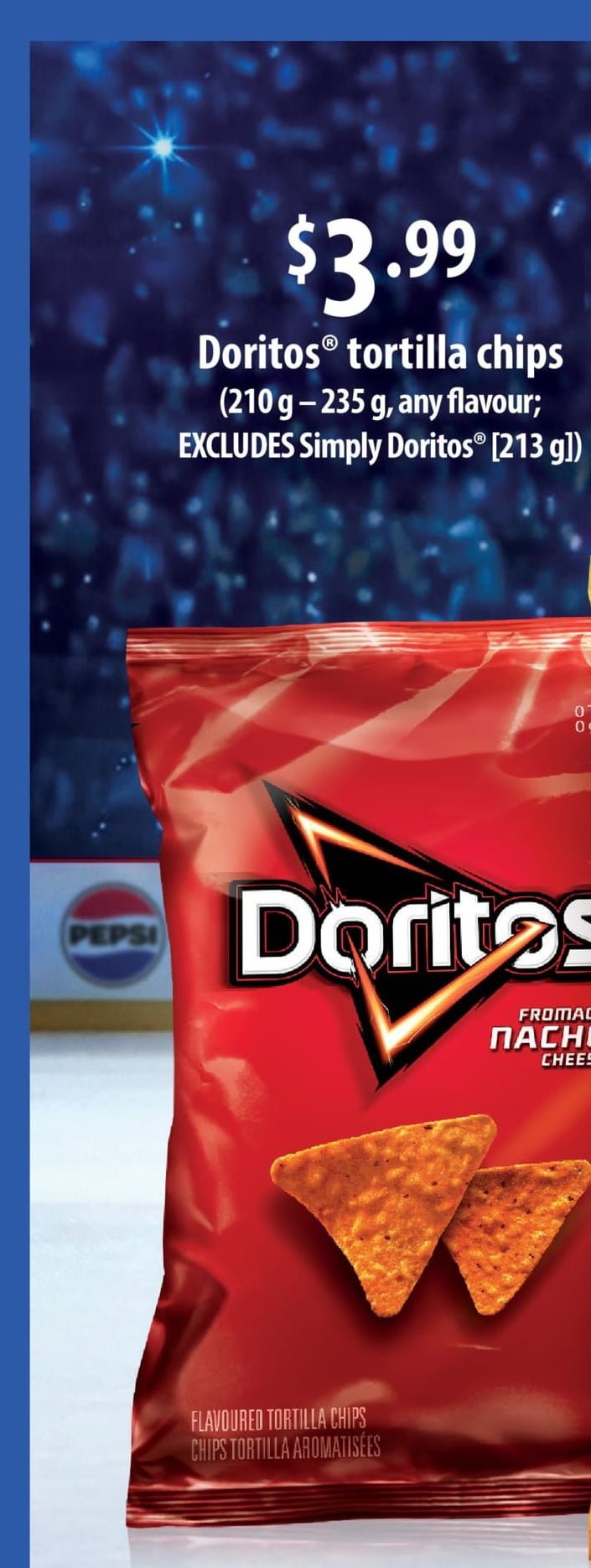 DORITOS® TORTILLA CHIPS, (210 G – 235 G)