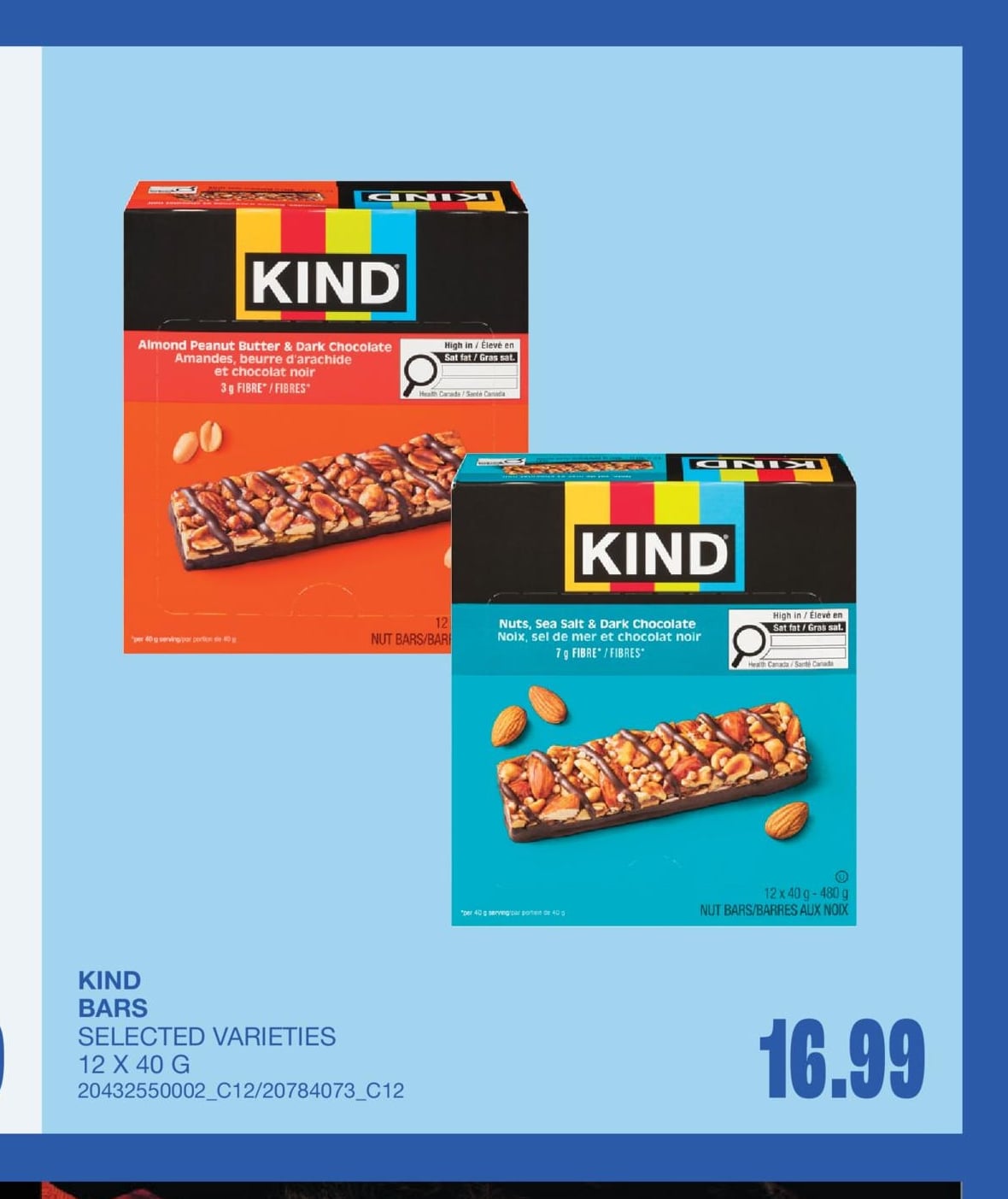 BARS, 12 X 40 G