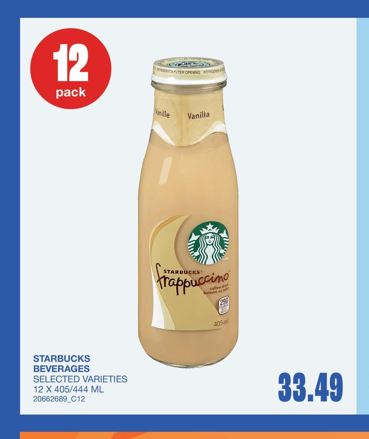 BEVERAGES, 12 X 405/444 ML