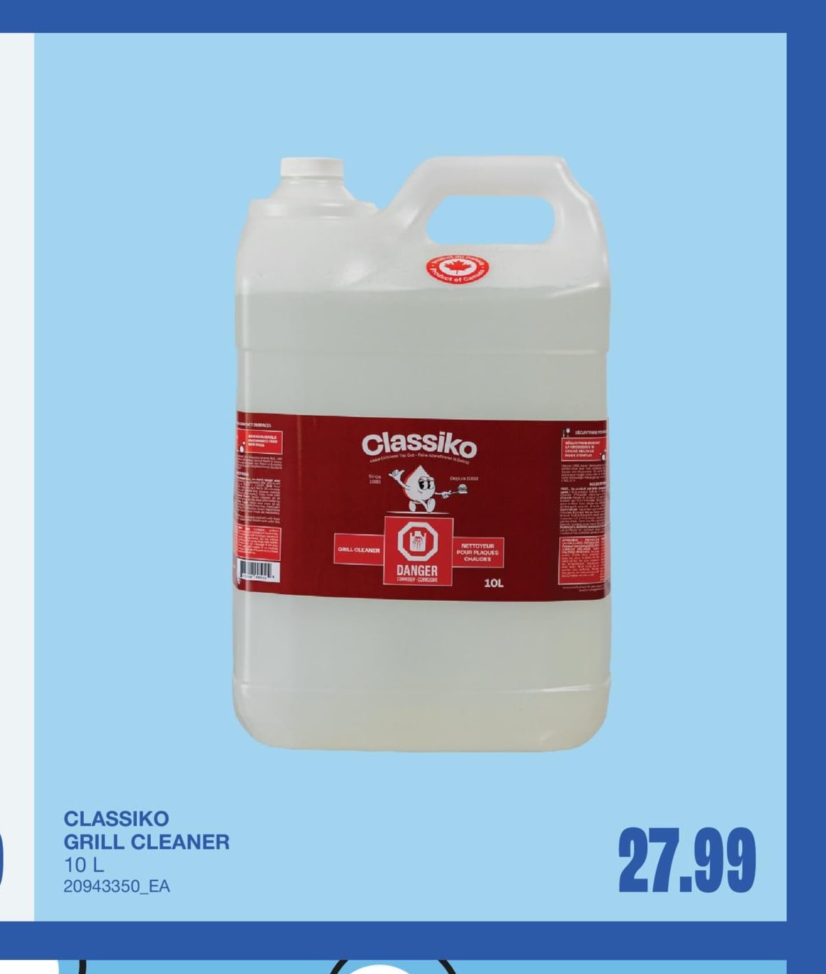 GRILL CLEANER, 10 L
