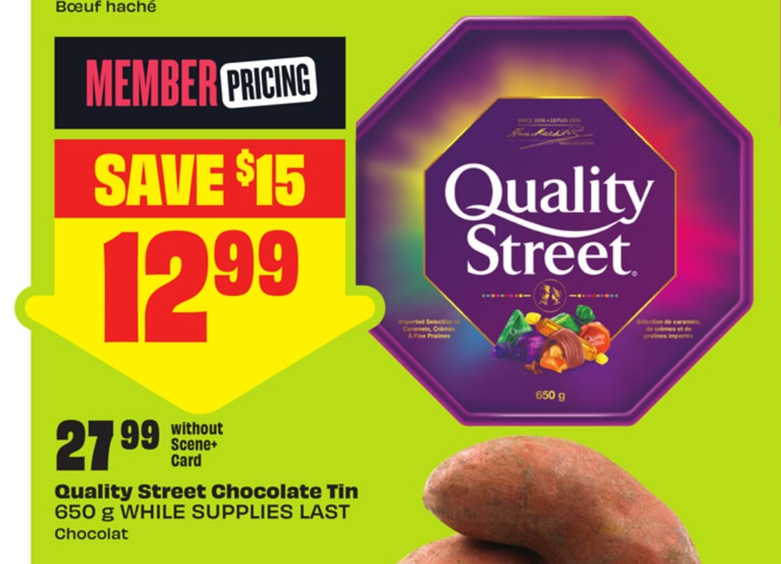 Quality Street Chocolate Tin 650 g