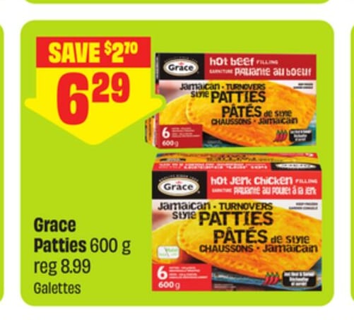 Grace Patties 600 g