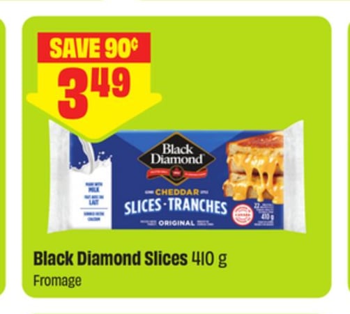 Black Diamond Slices 410 g