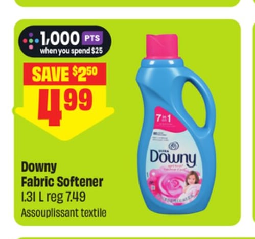 Downy Fabric Softener 1.31 L